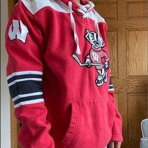Vintage Badger Hockey Sweatshirt